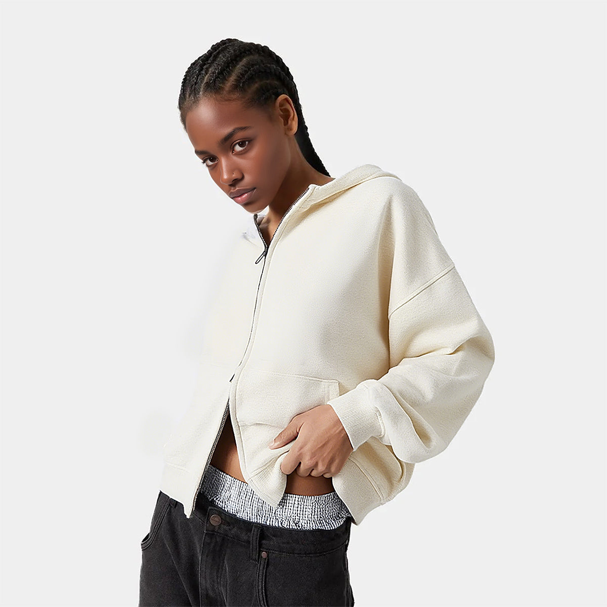 OG Logo Double-Zip Hoodie (460 GSM)