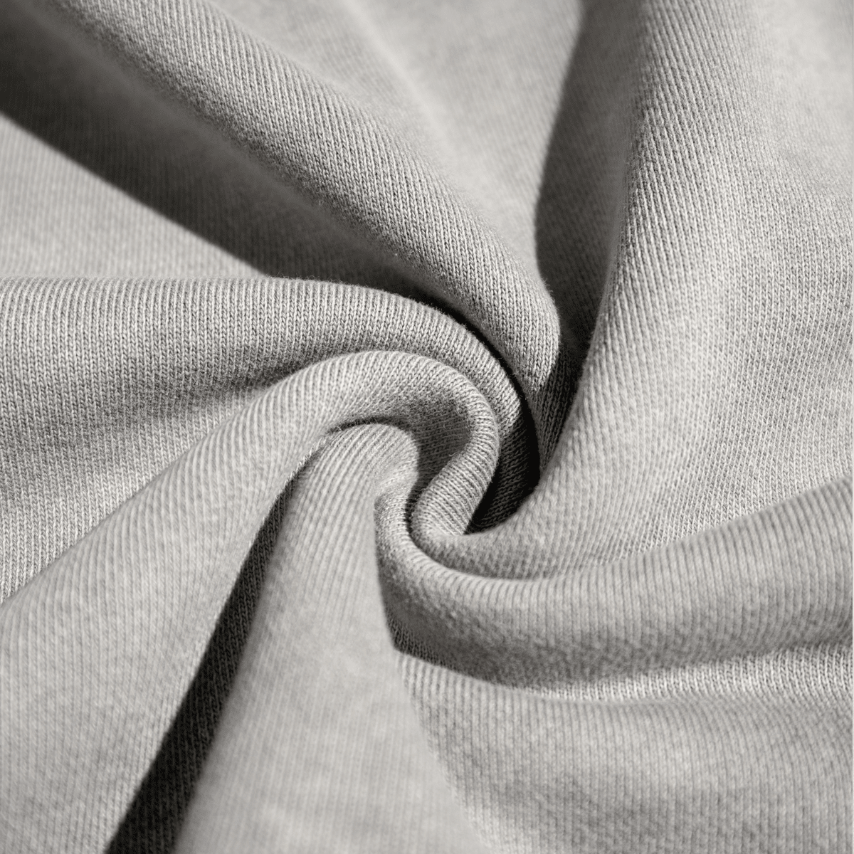 Washed Raw-Edge Cropped Crew Neck Sweatshirt（380GSM）