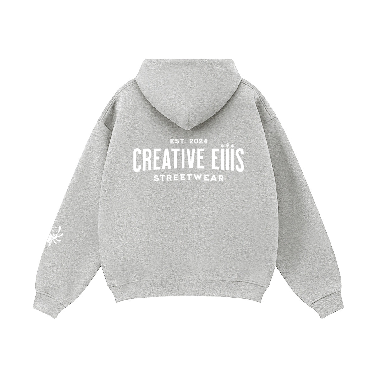 Full Zip-Up  Fleece Hoodie (380GSM)