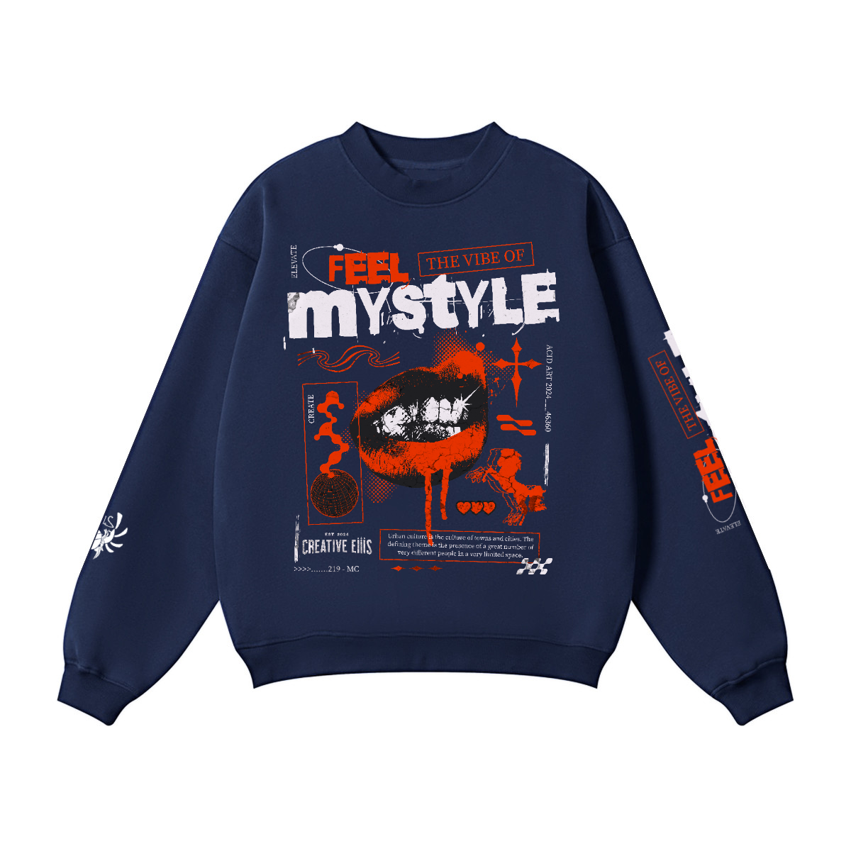 My Style Fleece Crewneck Sweatshirt（380GSM）