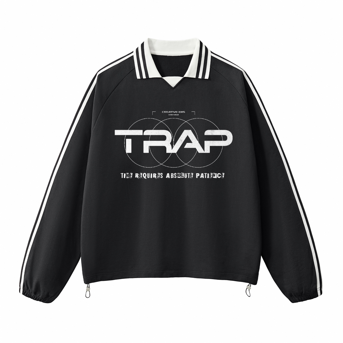 T.R.A.P Contrast Collar Sweatshirt（380GSM）
