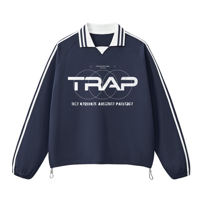 T.R.A.P Contrast Collar Sweatshirt（380GSM）