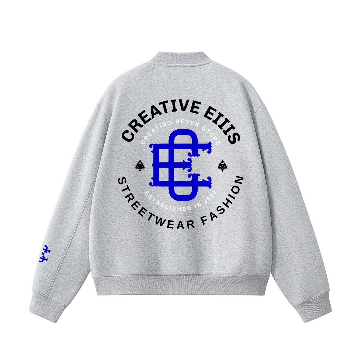 Full Zip Baseball Streetwear Jacket（360GSM）