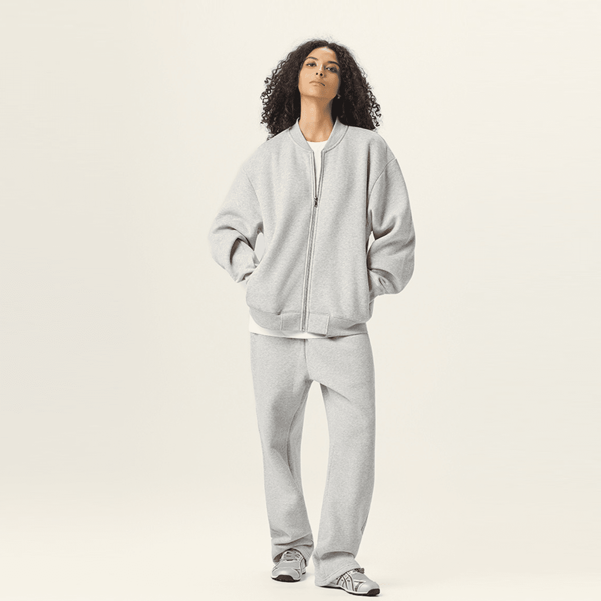 Full Zip Baseball Streetwear Jacket（360GSM）