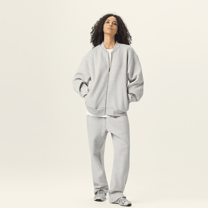 Full Zip Baseball Streetwear Jacket（360GSM）