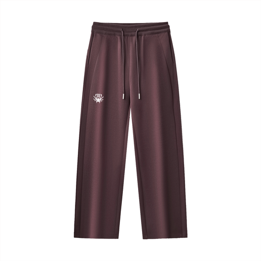 Essential Drawstring Straight-Leg Sweatpants - Creative Eiiis Shop 