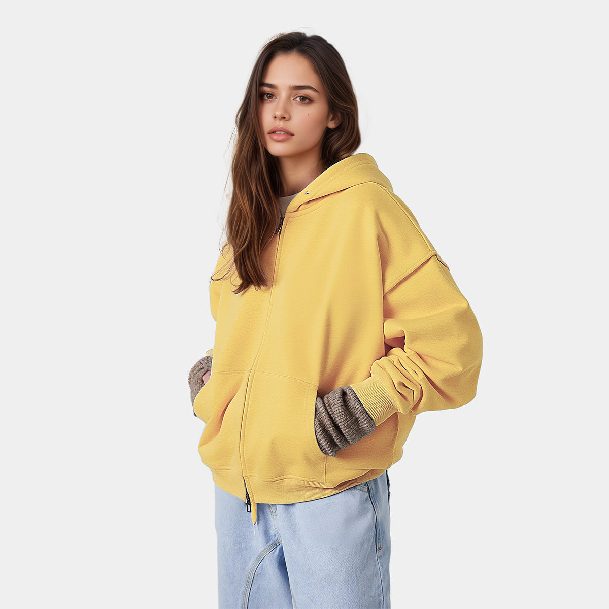 OG Logo Double-Zip Hoodie (460 GSM)