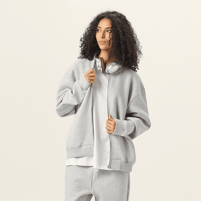 Full Zip Baseball Streetwear Jacket（360GSM）