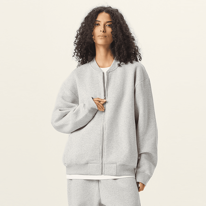 Full Zip Baseball Streetwear Jacket（360GSM）