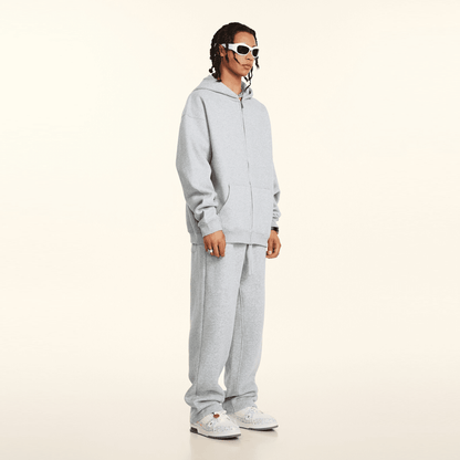 Full Zip-Up  Fleece Hoodie (380GSM)